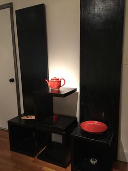 An Exhibition of Lacquer Works by Jihei Murase Lacquer Forms : Modern Negoro, installation view