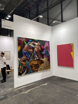 Juana’s big size paintings, installation view