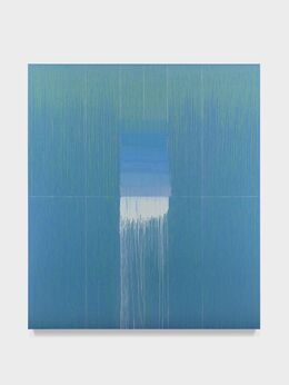 Pat Steir, ‘Blue’, 2022-2023