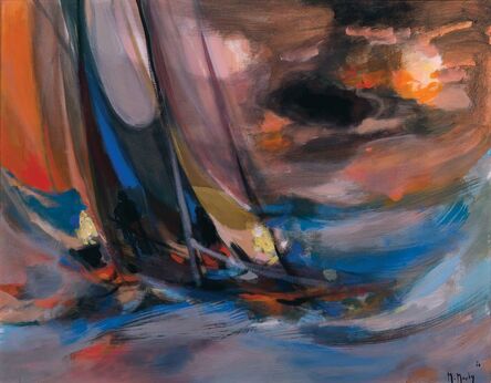 Marcel Mouly, ‘Yachtman Au Ciel d' Orage’, 1970