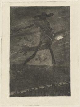 Félicien Rops, ‘Satan Sowing Tare (Satan semant l'ivraie)’