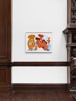 Peter Saul: New Work, installation view