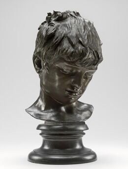 Vincenzo Gemito, ‘Bust of the Fisherboy’, model c. 1876-cast probably 1883/1886