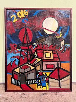 julio ruiz, ‘La tarde en la mesa / Noon at the table’, 2016