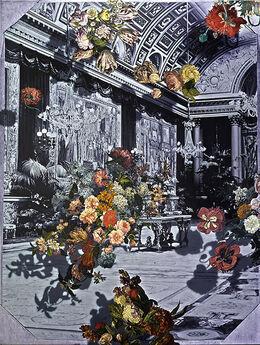 James McGrath, ‘Galerie des Batailles (Falling Flowers Mirror I)’, 2014