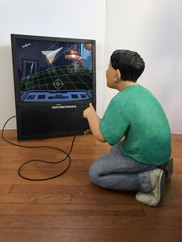 Stephen Hansen, ‘Child Playing Video Games’