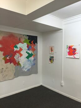 The Revolution Will Be Painted: Deux", installation view