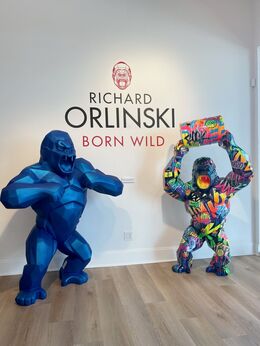 Richard Orlinski: Born Wild, installation view