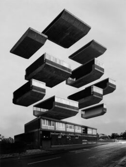 Espen Dietrichson, ‘Hard Edges, Cloudy Cities #4’, 2018