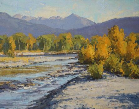 Aaaron Schuerr, ‘Yellowstone River Braids’, 2020