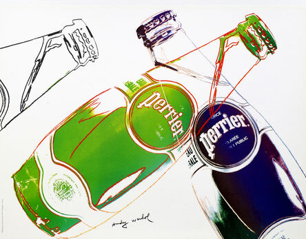 Andy Warhol, ‘Perrier (White)’, 1983