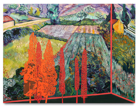 Whitney Bedford, ‘Veduta (Van Gogh Champ)’, 2023
