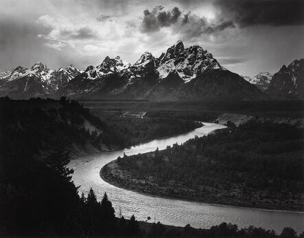 Ansel Adams, ‘The Tetons and the Snake River’, 1942