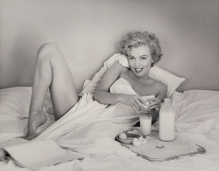 André de Dienes, ‘Marilyn Monroe, Breakfast in Bed’, 1953
