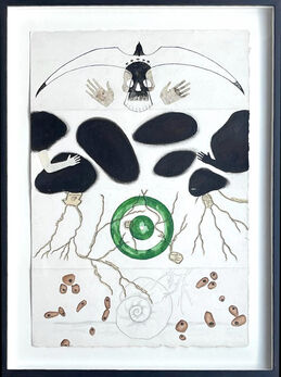 Francisco Fernández, ‘Corpse Drawing #47, The Return of the Cadavre Exquis (Exquisite Corpse Drawing)’, 1993