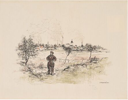 Jean François  Raffaëlli, ‘Le terrassier de la plaine Saint-Denis’, 1896