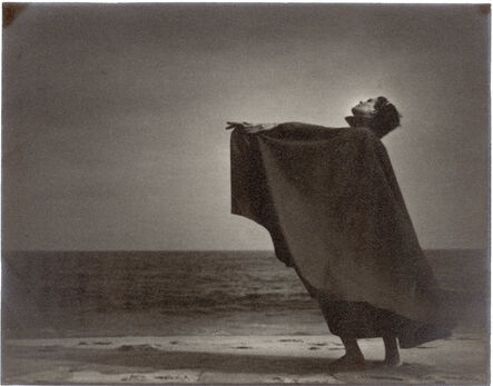 Gjon Mili, ‘Dark Moody Dancer on Beach from Anita John School’, 1936