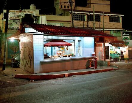 Jim Dow, ‘Taco Stand on Main Avenue at Night, Independencia, Mexico State, Mexico’, 2005