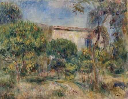 Pierre-Auguste Renoir, ‘Paysage, la maison vue de la ferme’, 1915