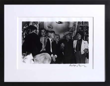 Anton Perich, ‘Interview Magazine Party (including Andy Warhol, Jerry Hall, Debbie Harry, and more)’, ca. 1983