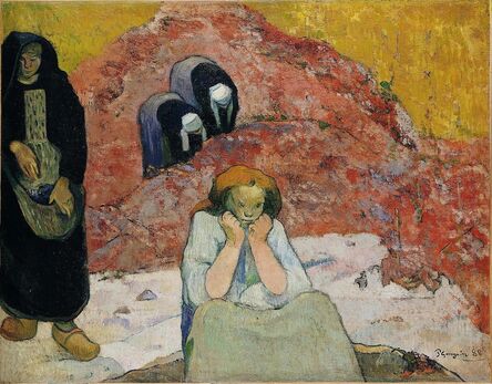 Paul Gauguin, ‘The Wine Harvest. Human Misery’, 1888