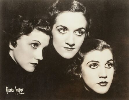 Maurice Seymour, ‘Three Faces’, circa 1930s
