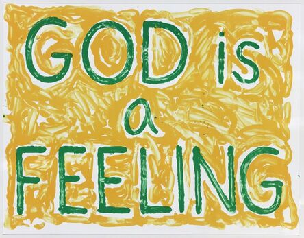 Jonathan Borofsky, ‘God is a Feeling’, 2010