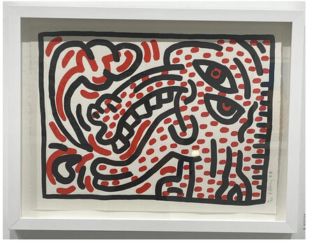 Keith Haring, ‘Ludo 4’, 1985