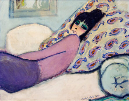 Jean-Pierre Cassigneul, ‘Femme allongée (le divan) ’, 1972