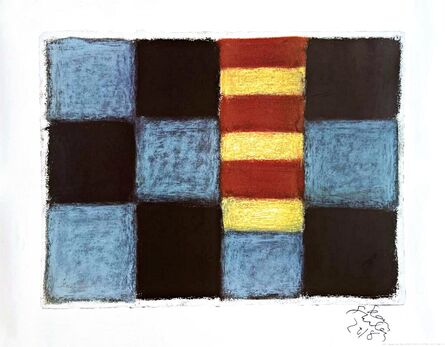 Sean Scully, ‘Munich 1996 (Hand signed and dated by Sean Scully)’, 2001