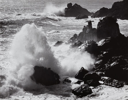 Ansel Adams, ‘Storm Surf, Timber Cove, California’, 1960