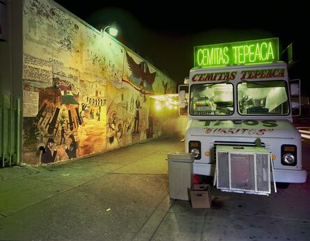 Jim Dow, ‘Cemitas Tepeaca Taco Truck, Five Points, East Los Angeles, California’, 2008