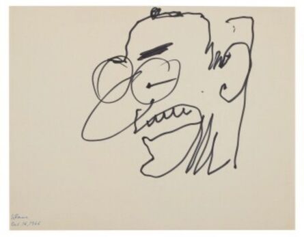 Alexander Calder, ‘Portrait of Klaus Perls’, 1966
