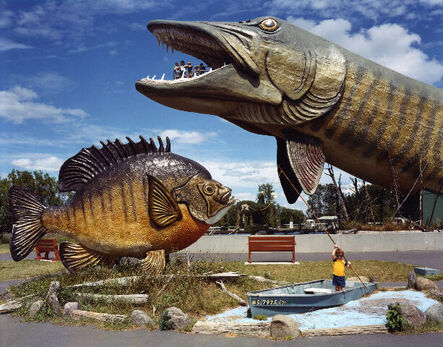 David Graham, ‘National Freshwater Fishing Hall of Fame, Hayward, Wisconsin’, 1984