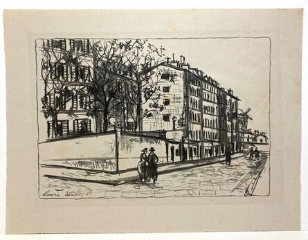 Maurice Utrillo, ‘La Rue d’Orchampt. ’, 1925-1926.