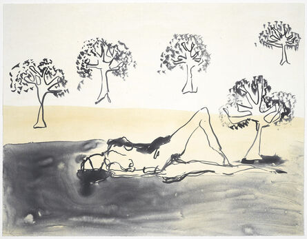 Tracey Emin, ‘Laying With The Olive Trees’, 2011