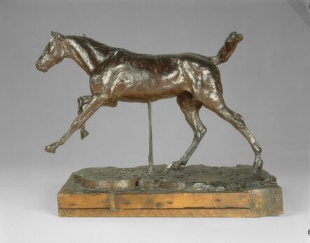 Edgar Degas, ‘Horse Galloping on the Right Foot’, late 1880s