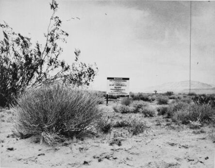 Ed Ruscha, ‘Desert Gravure’, 2006