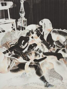 Robert Heinecken, ‘Jack Jones and the Lennon Sisters #1’, 1970