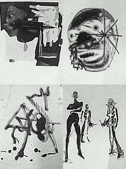 Markus Oehlen, ‘Radierung (2)’, 2019