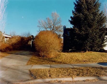 Stephen Shore, ‘North-Black Avenue, Bozeman, Montana, January 16, 1981’, 1981