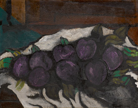 Georges Braque, ‘Nature morte: prunes’, 1925