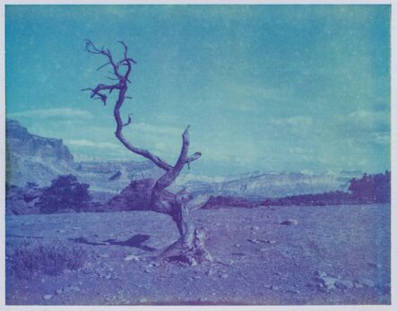Kirsten Thys van den Audenaerde, ‘Deadwood - Contemporary, Polaroid, Landscape, Color, Landmark, Blue’, 2017