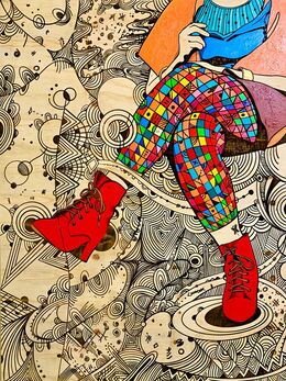 Chuma Anagbado, ‘Okpa Oku (Hot Legs II)’, 2023