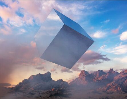Kevin Cooley, ‘Cube, Mojave Desert’, 2019