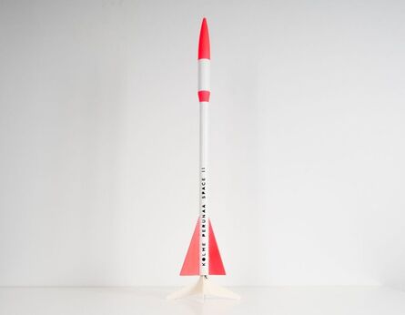 Axel Straschnoy, ‘Kolme Perunaa Space II (Flown rocket + Flying rocket photograph + Flight Certificate)’, 2018