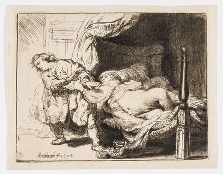 Rembrandt van Rijn, ‘Joseph and Potiphar's Wife’, 1634