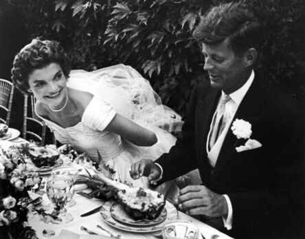 Lisa Larsen, ‘John and Jacqueline Kennedy at Their Wedding Reception’