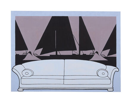John Wesley, ‘Long Couch’, 1988