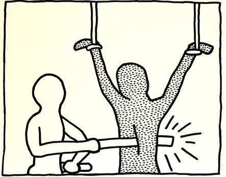 Keith Haring, ‘The Blueprint Drawings’, 1990